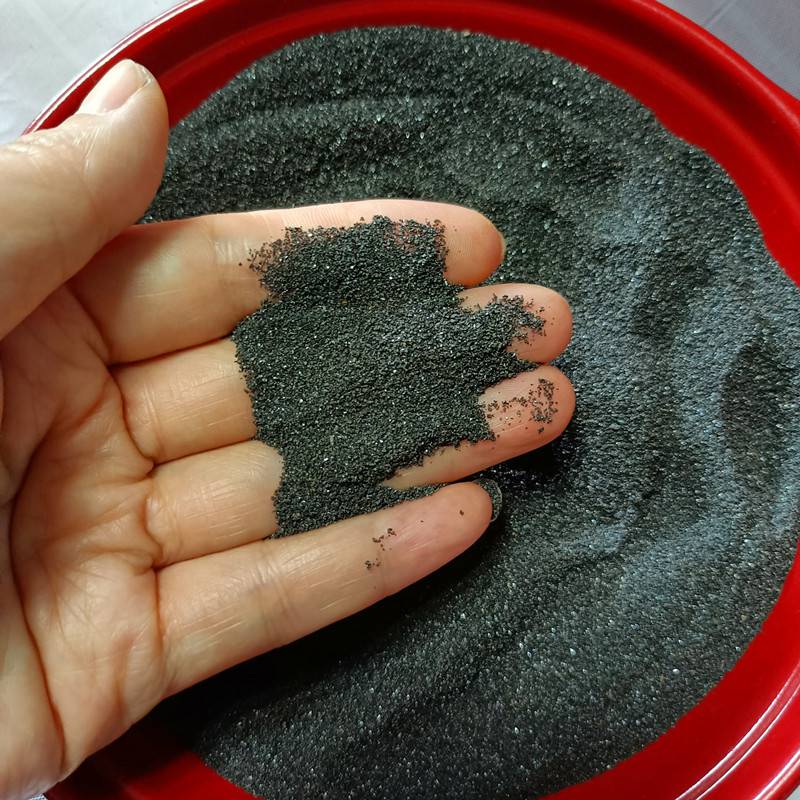 沧州铁粉厂家批发磁铁粉桥梁沙袋体育器械配重填充