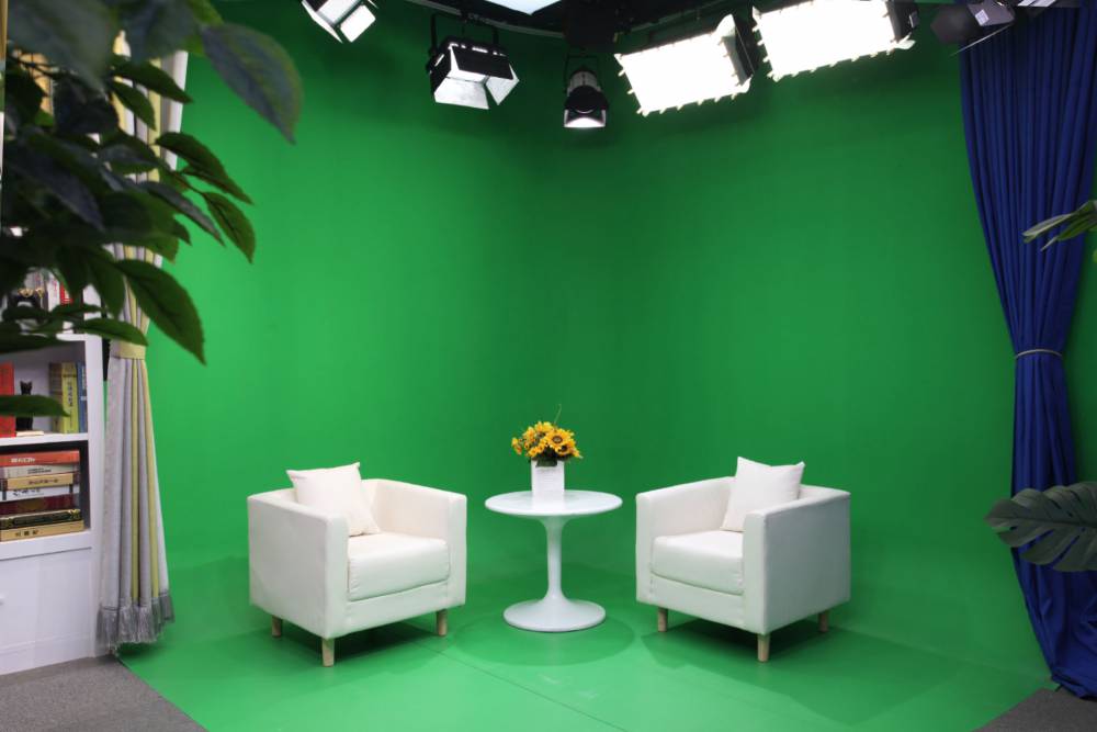 北京小型实景演播室绿箱录影棚出租访谈节目演播室出租