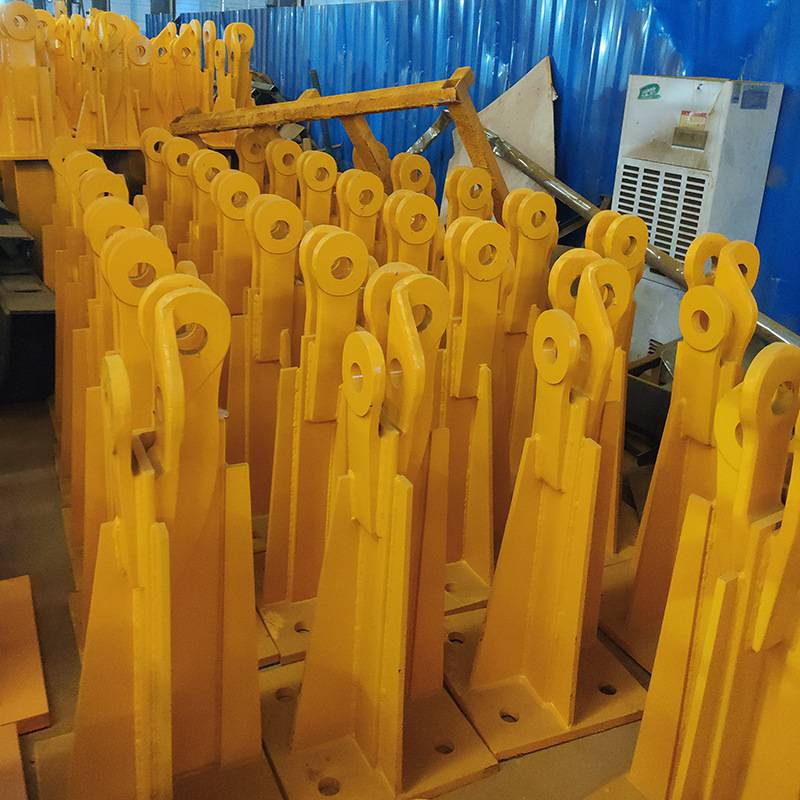 塔机配件塔机标准节预埋支腿7020标准节支腿中联片式底座连接标节厂家