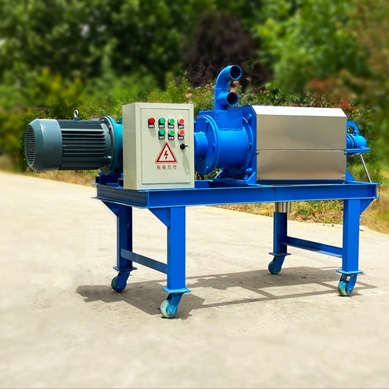 大型养殖场粪便处理机粑粑甩干机价格佳鑫