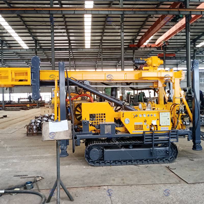 产销久钻履带式工程勘察钻机jdl-350顶驱钻机水气两用钻机