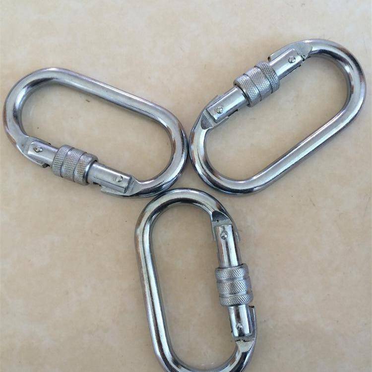 o型fzlgq轻型安全钩消防绳连接安全钩安全扣