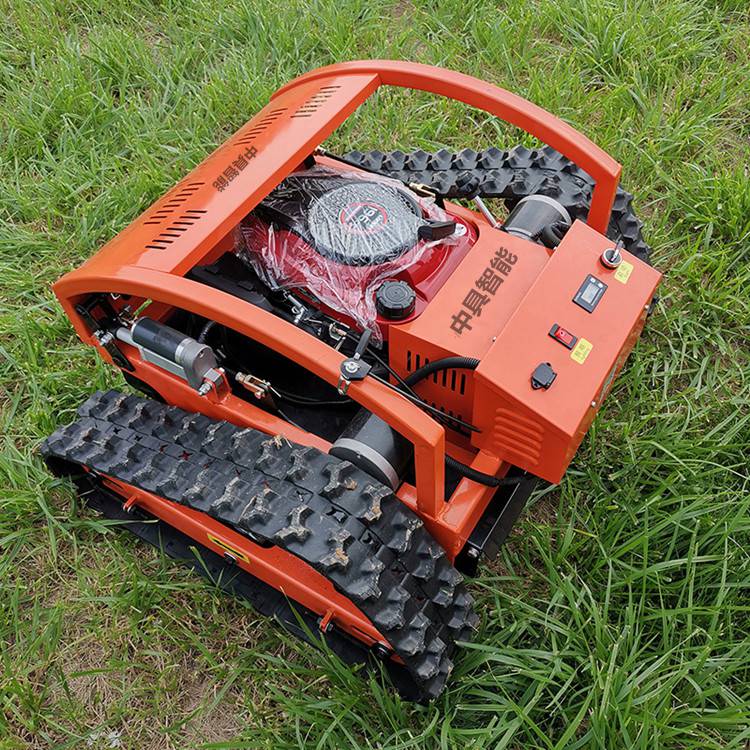 草坪修剪割草机器人履带式割草机价格
