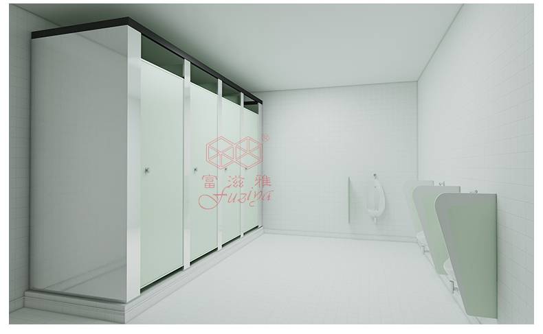 公共卫生间隔断板墙淋浴房防水隔板洗手间抗倍特板学校厕所隔断墙