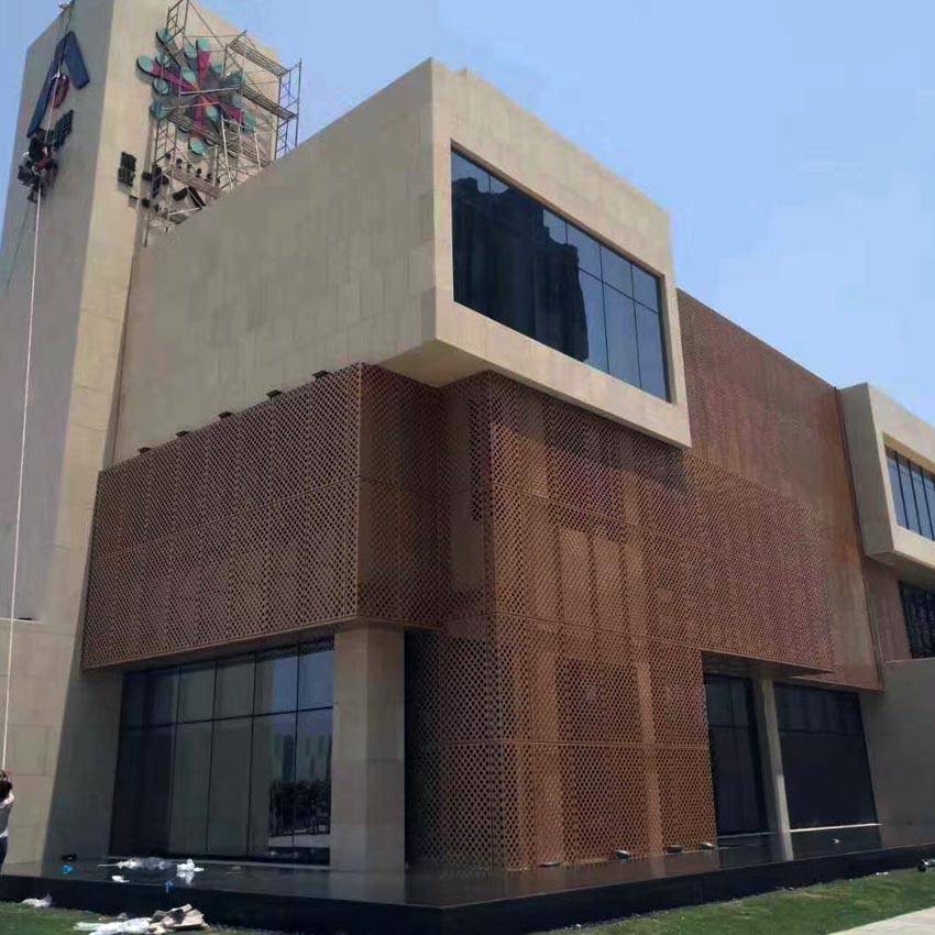 烤漆铝板幕墙装饰