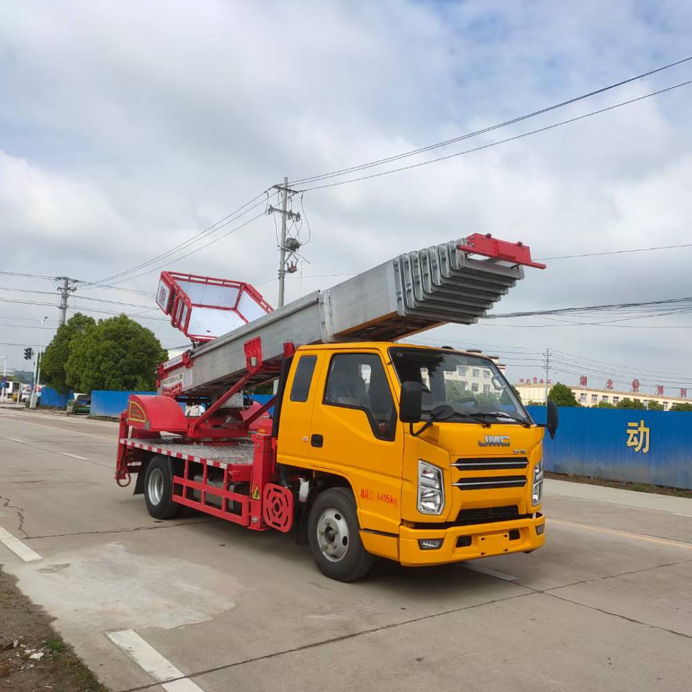 【江铃升降车 25米直臂高空作业车 蓝牌登高车】价格_厂家 - 中国供应