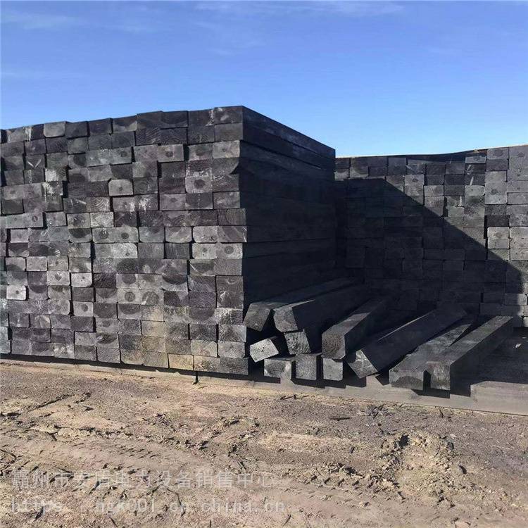 防腐铁道枕木油浸机械轨道防腐桥梁枕木2201601250mm油浸枕木