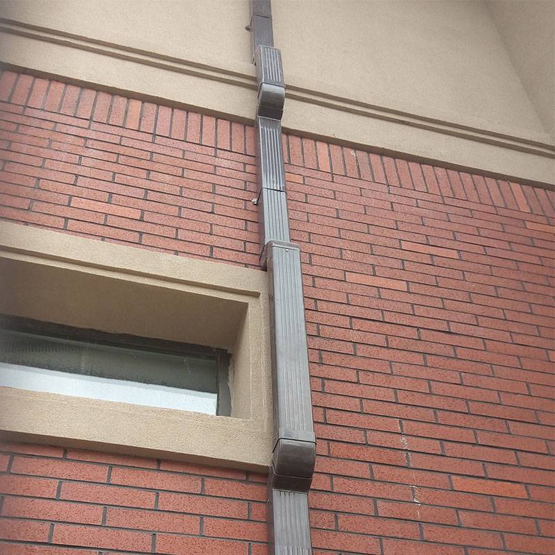 寻找90*120铝合金方管 建筑屋面排水用排水管 上门安装雨水管