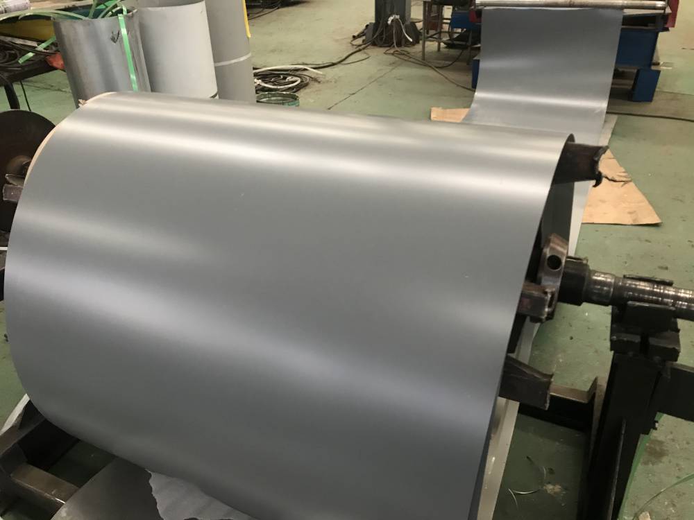 04彩涂板彩钢大墙灰银灰山东泰安大厂货源安全放心可接钢厂定做