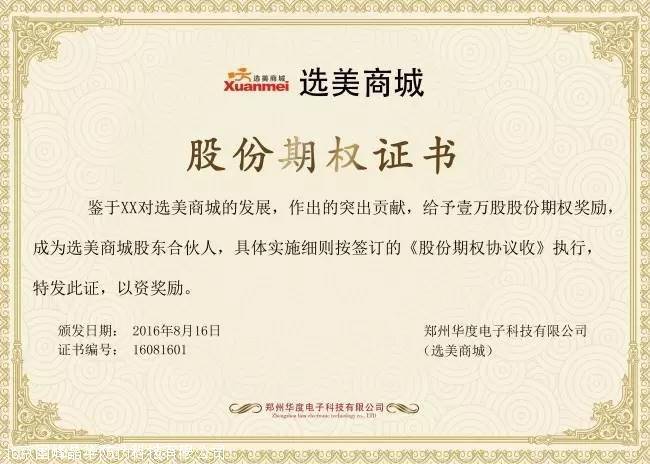 防伪股权证书国峰防伪股权证制作