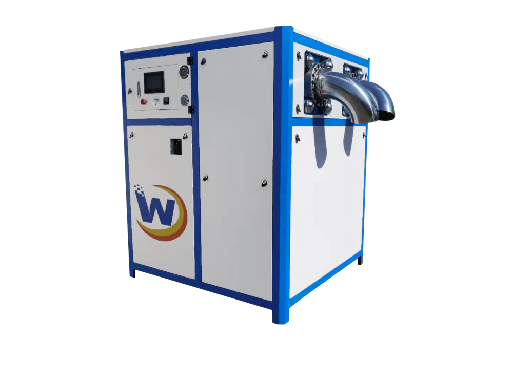 大颗粒干冰机双缸生产干冰机鑫万通干冰制造机图片