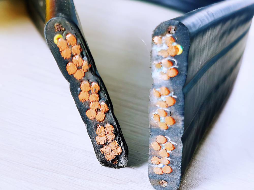 艾普达供应yffbg龙门吊行车起重机低压卷盘扁电缆