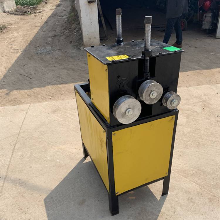 小型三轴管子盘圆机电动多功能盘圆机一次成型更简单