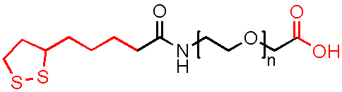 Lipoic acid-PEG-acid LA-PEG-COOH 硫辛酸-聚乙二醇-羧基