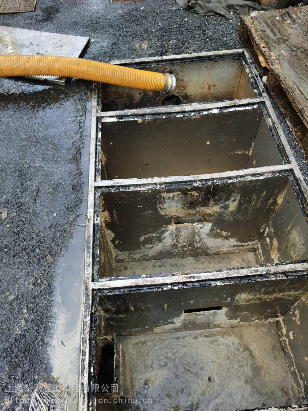 隔油池清理清掏隔油池清洗隔油池上海疏通