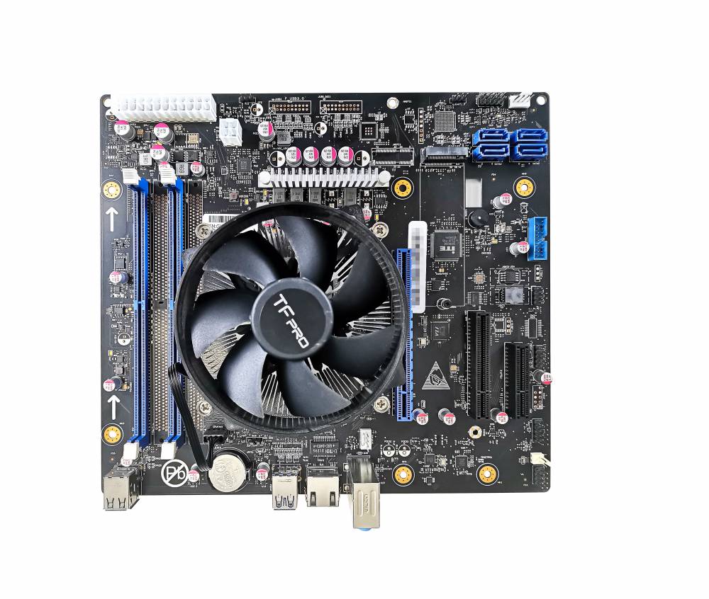 集特龙芯海光hg3250主板gm95601支持国产麒麟统信uos系统图片