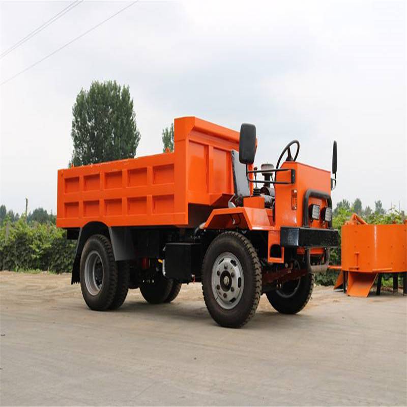 10吨自卸翻斗车农用四驱拖拉机拉货车厂家工程渣土运输车