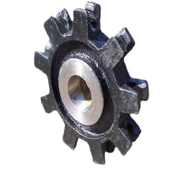 刮板机链轮组件矿用传动齿轮40t铸钢链轮