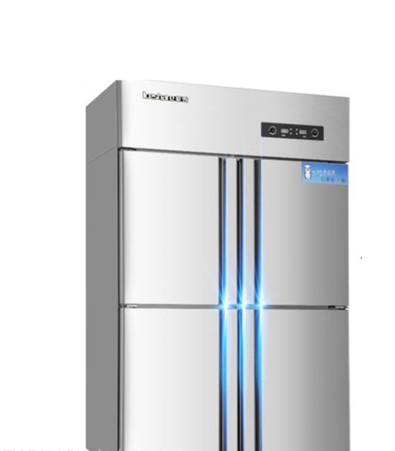 爱雪商用双温四门冰柜冷冻冷藏大容量冰箱全国联保原厂发货图片