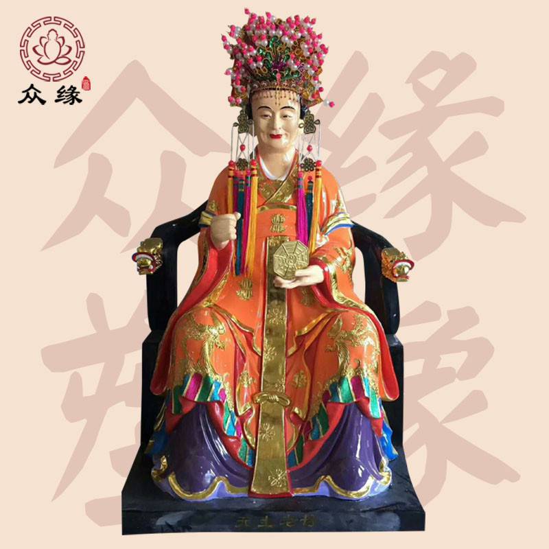 十二老母朝无声佛像批发南海老母神像送子娘娘观音佛像