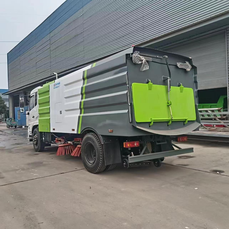 徐工公路扫地清洗车25方扫路车街道清扫喷水吸尘车