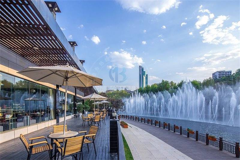 四川甘孜水池小型喷泉方案设计施工图