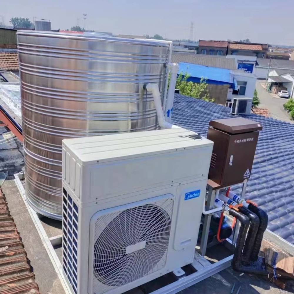 高温工业热水工程 空气能热水泵工程