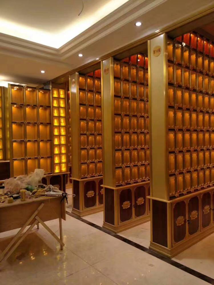 批发佛龛厂家铝合金佛龛万佛殿小佛像