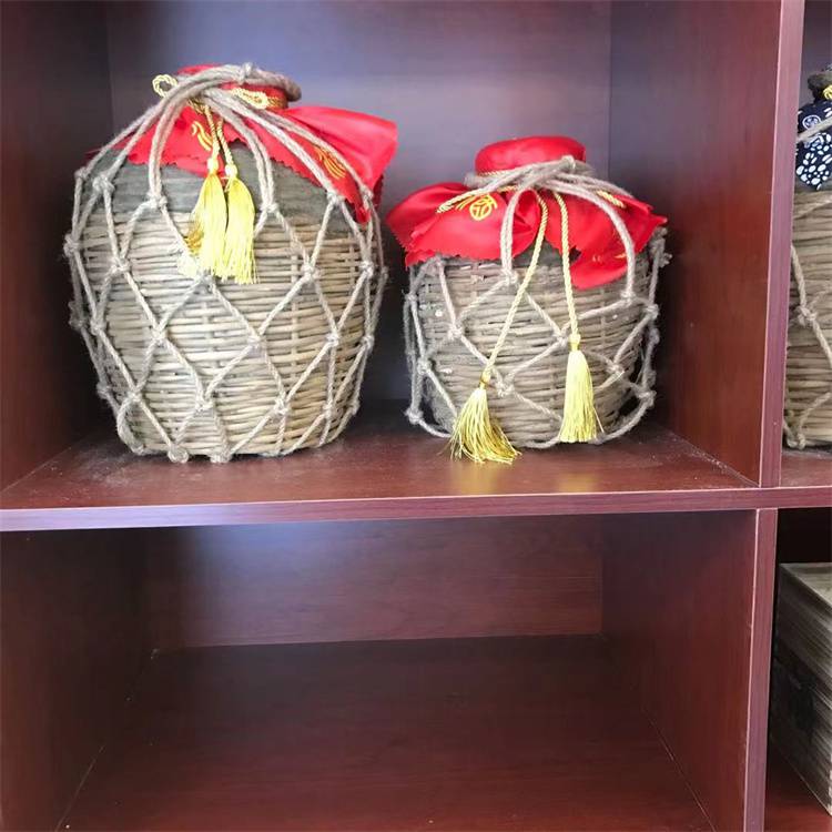 湖南酒厂装酒古老酒篓存酒用木酒海价格条编10斤酒篓