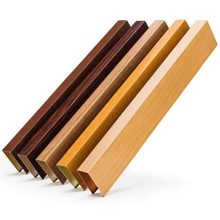 铝方通u型条状吊顶4080mm方通天花木纹铝方通定制