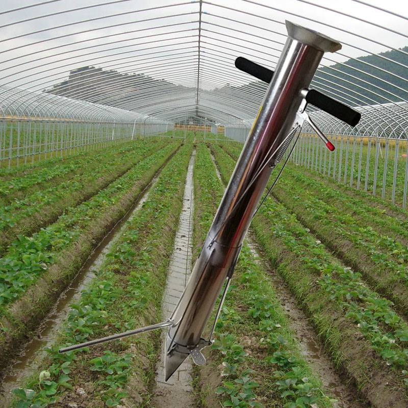 西瓜苗移栽机菜地大棚秒栽定植机菜苗栽苗器不弯腰菜苗定根机