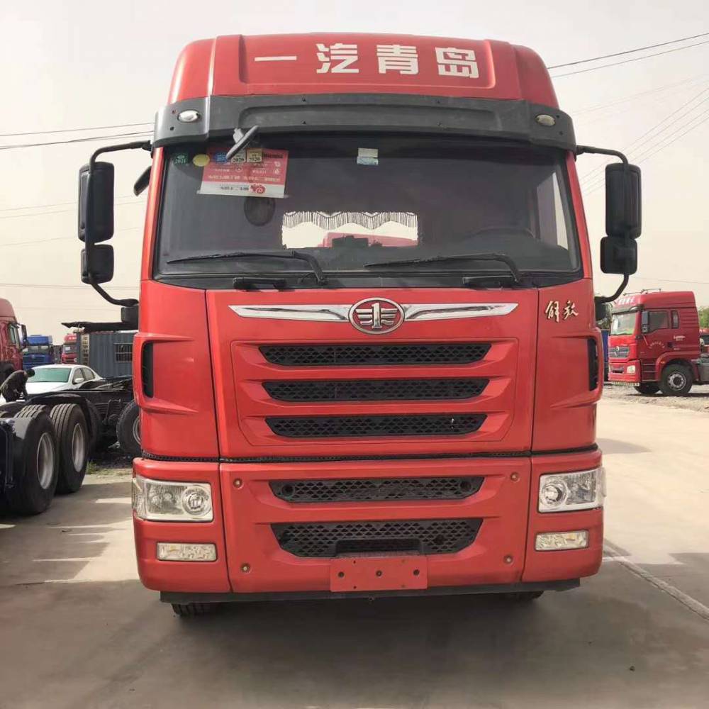 出售牵引车17年解放天威500马力潍柴发动机国五排放车况支持分期