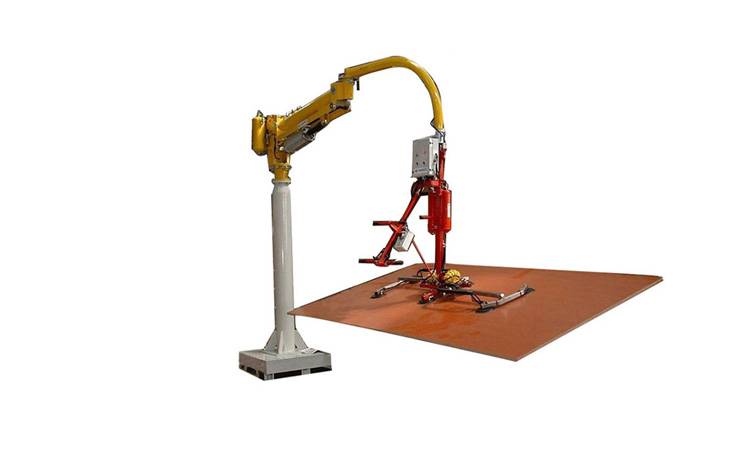 云谷木板搬运助力机械手yg100吸盘式气动助力机械手夹具可定