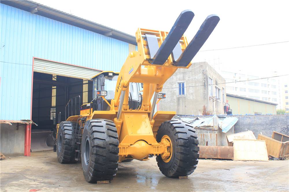 40吨重型石头装载叉车lt40t矿山石材厂