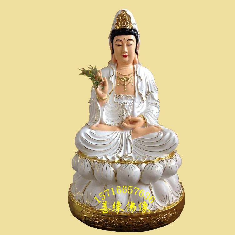 観音菩薩・善財童子・八歳龍女 希少 香樟材 仏教工芸品 仏像