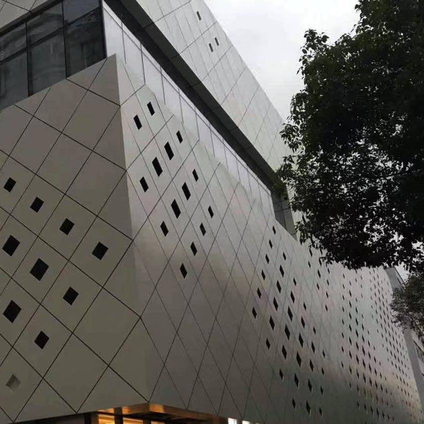 烤漆铝板幕墙装饰