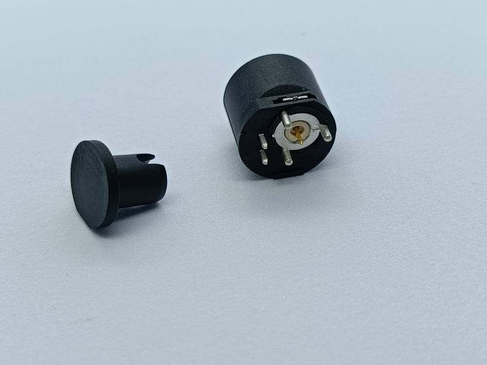 射频连接器fakra2直头带2pin电源