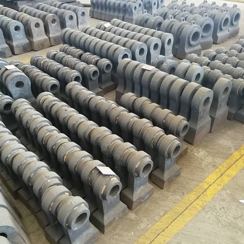 高锰钢耐磨制砂机锤头复合破碎机高铬破碎机锤头高铬合金锤头