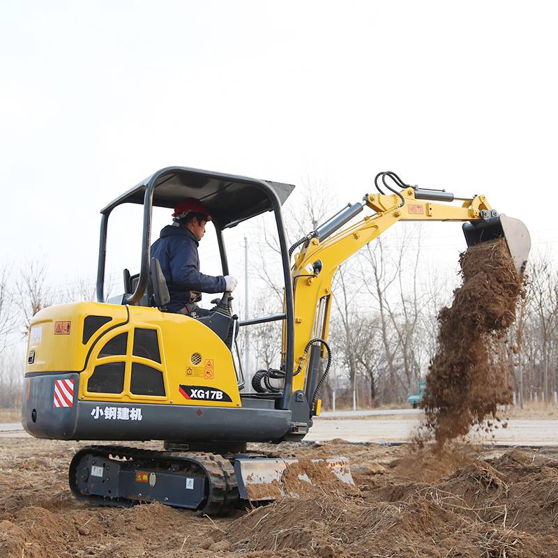2吨小型挖掘机园林绿化旱厕改造微型挖掘机型号二手小挖机报价