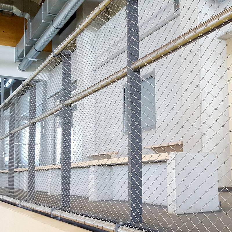柔性金属地铁通风口防坠网井口洞口防护网产品介绍