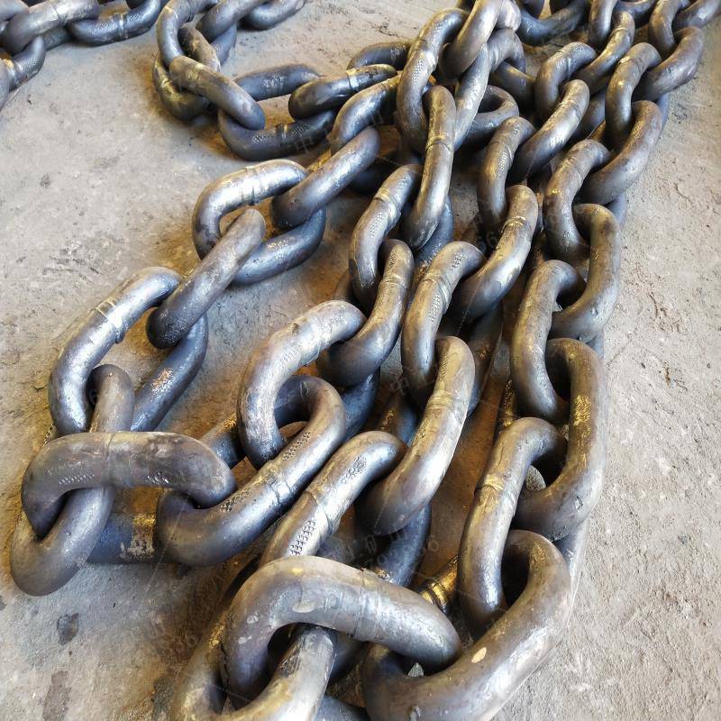 起重吊装吸盘链条接口紧实锰钢工业用输送链热镀锌绿化铁链条