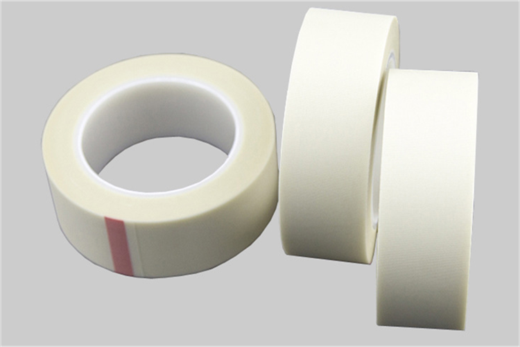 白色玻璃布胶带耐高温玻璃布单面胶带马达变压器高压绝缘绑扎胶带