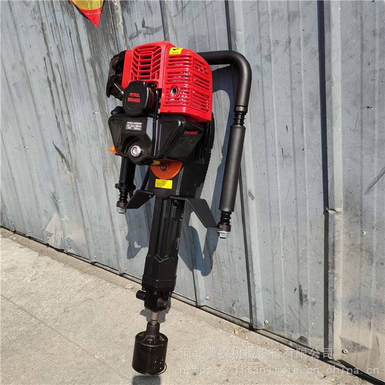 冀勘物探小型两冲程手持式汽油打桩机jt20