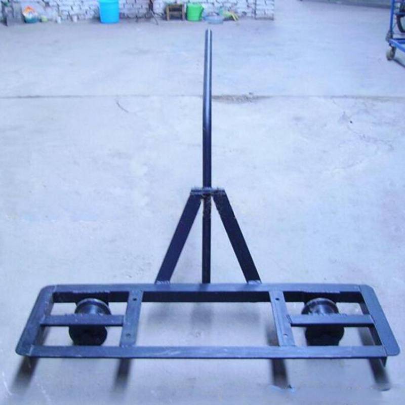 铁路工务钢轨施工工具钢轮铁路轨道运轨车手推钢轨搬运车单轨车