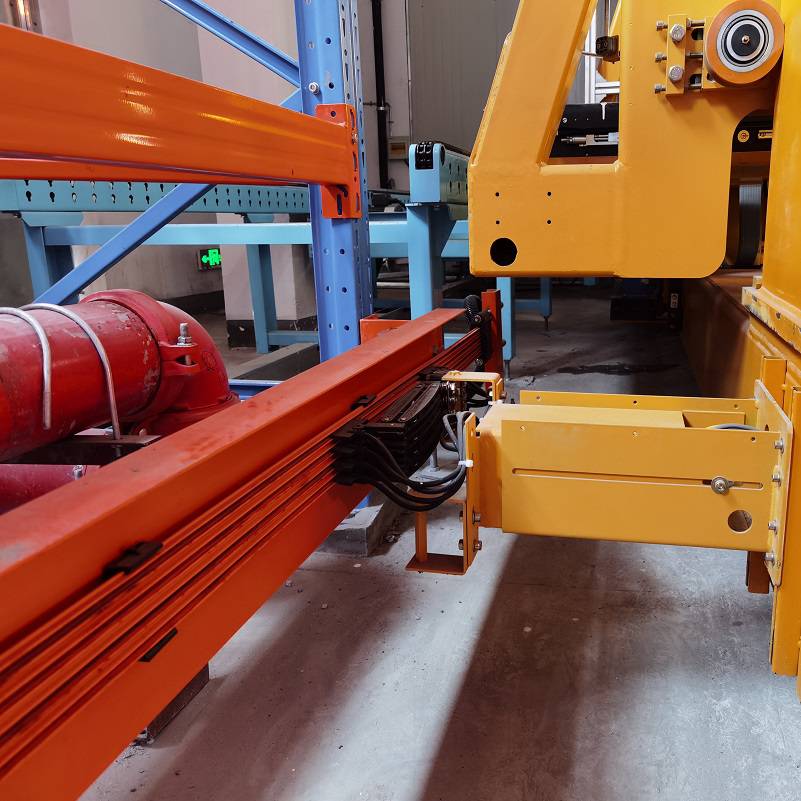 行车,四向穿梭车,交叉带分拣系统,行车等物流机械设备的安全滑触线