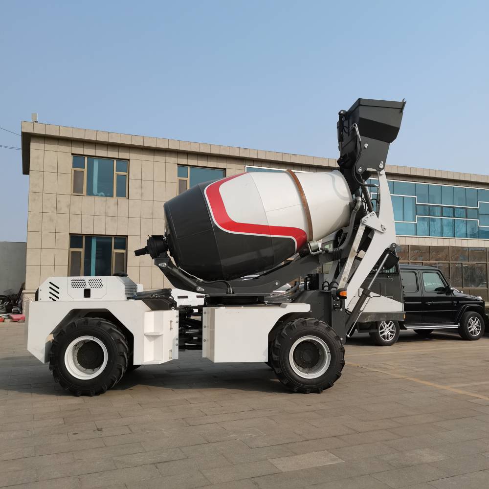 陕西移动小型商混拌合站3方混凝土搅拌车参数
