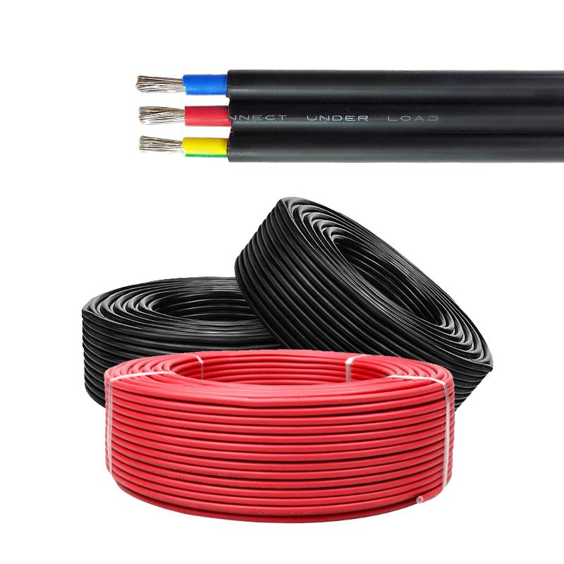 光伏电缆 太阳能光伏电缆线4平方 6平方 10平方电线