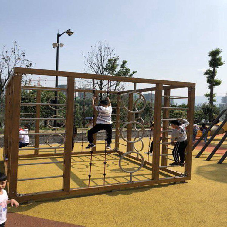 攀岩系列亲子乐园设备厂家室外儿童游乐设施设计攀爬拓展设备工厂