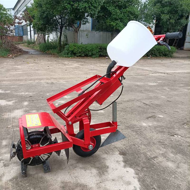 菜地玉米地除草机电动除草松土机手扶式旋耕机
