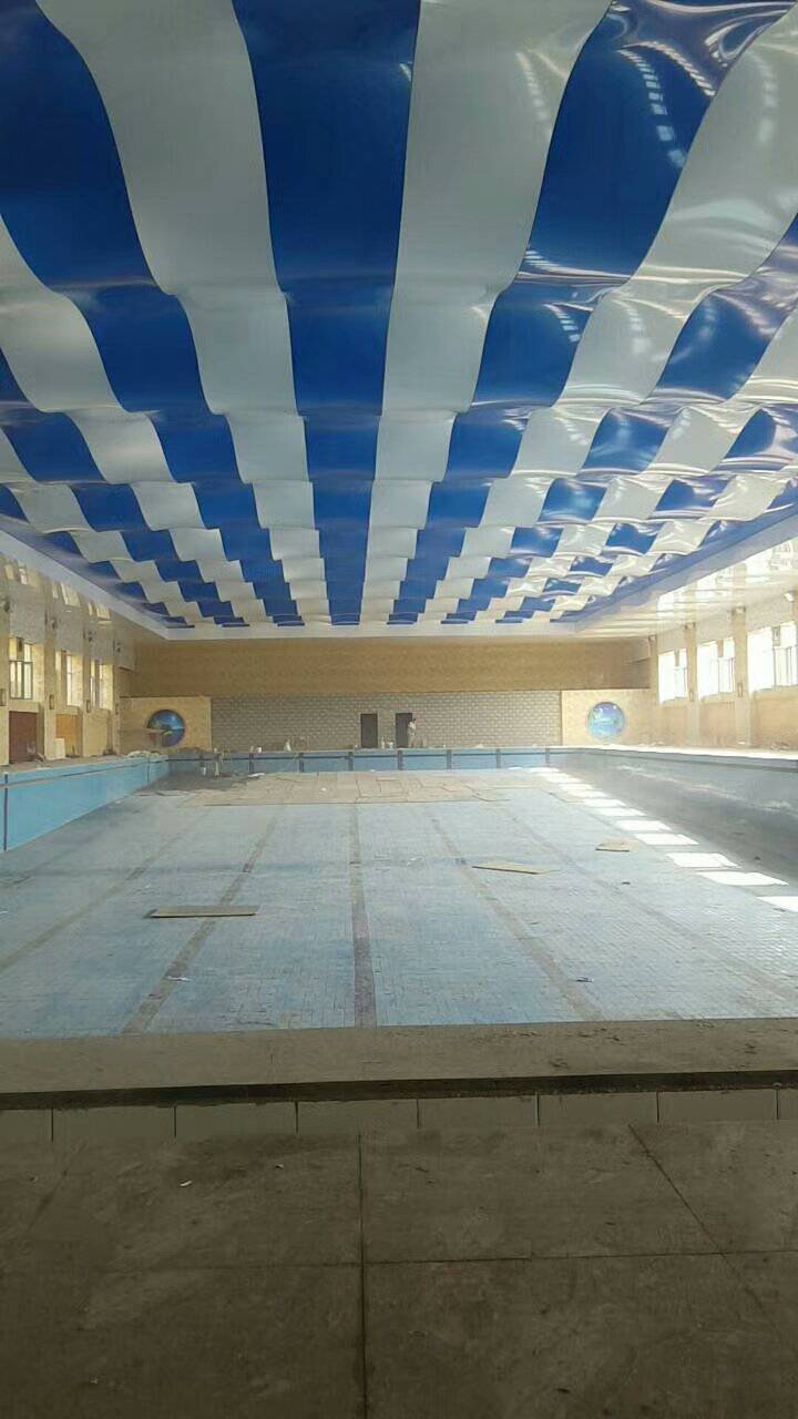 沙河市洗浴波浪吊顶邯郸蓝天白云吊顶防水吊顶80元本地人民东路